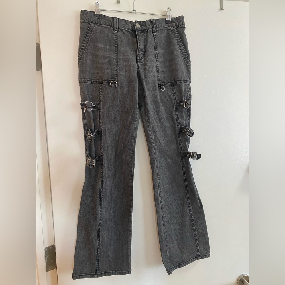 Express bondage vintage black jeans size 12